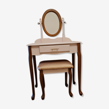 Dressing table and stool