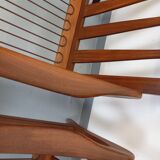 Pair of vintage Scandinavian Arne Wahl Iversen armchairs for Komfort teak