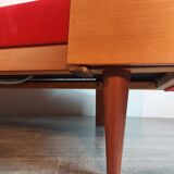 Teak daybed sofa by Ingmar Relling, Scandinavian vintage 1960s