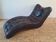 Meridienne, chaise longue en cuir Contempo Italie