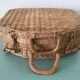 Vintage wicker case