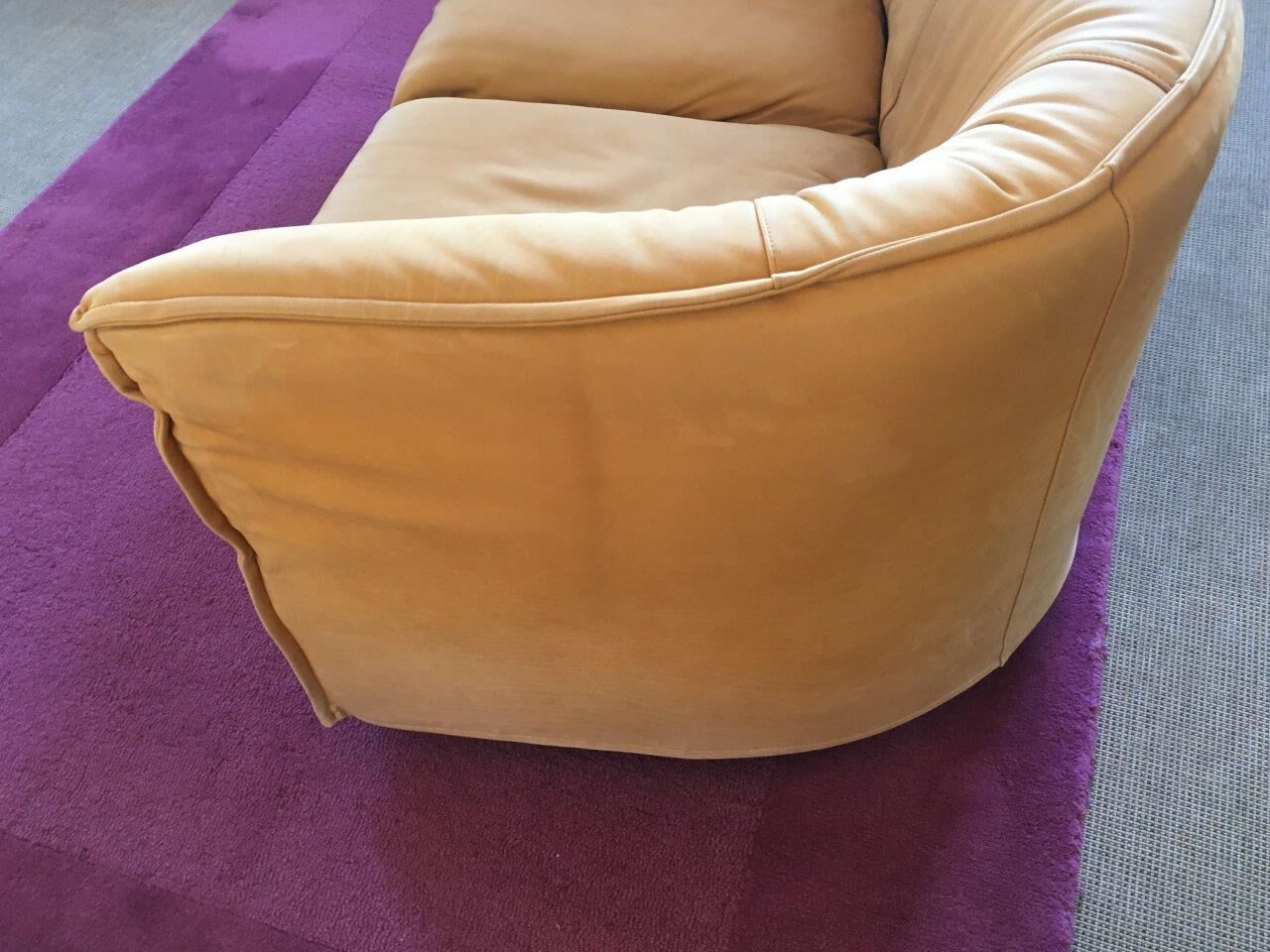 2-seater alcantara sofa