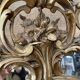 Oval mirror in the Napoleon III style