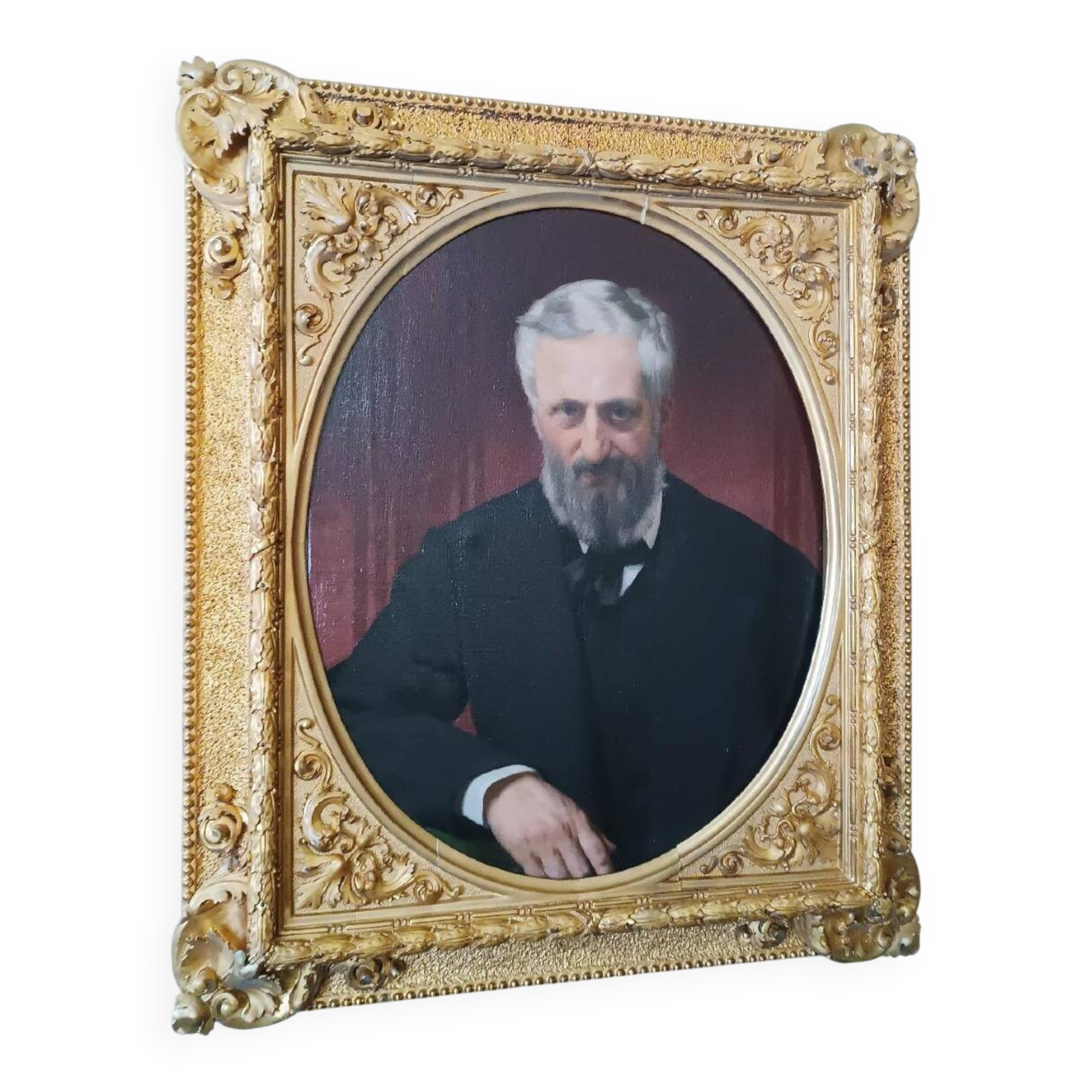 Portrait of Cesare Altoviti oil on canvas - Antonio Ciseri (1821-1893)