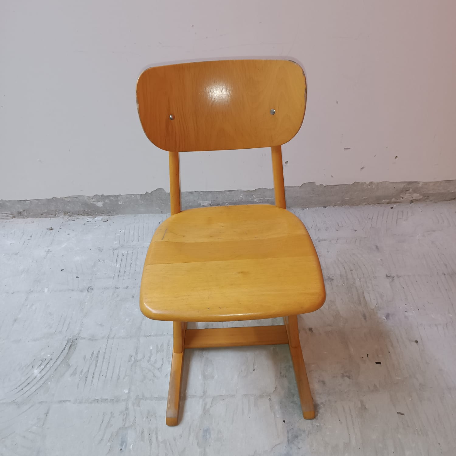 Casala vintage school chair 1960