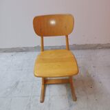 Chaise d'ecole vintage 1960, Casala
