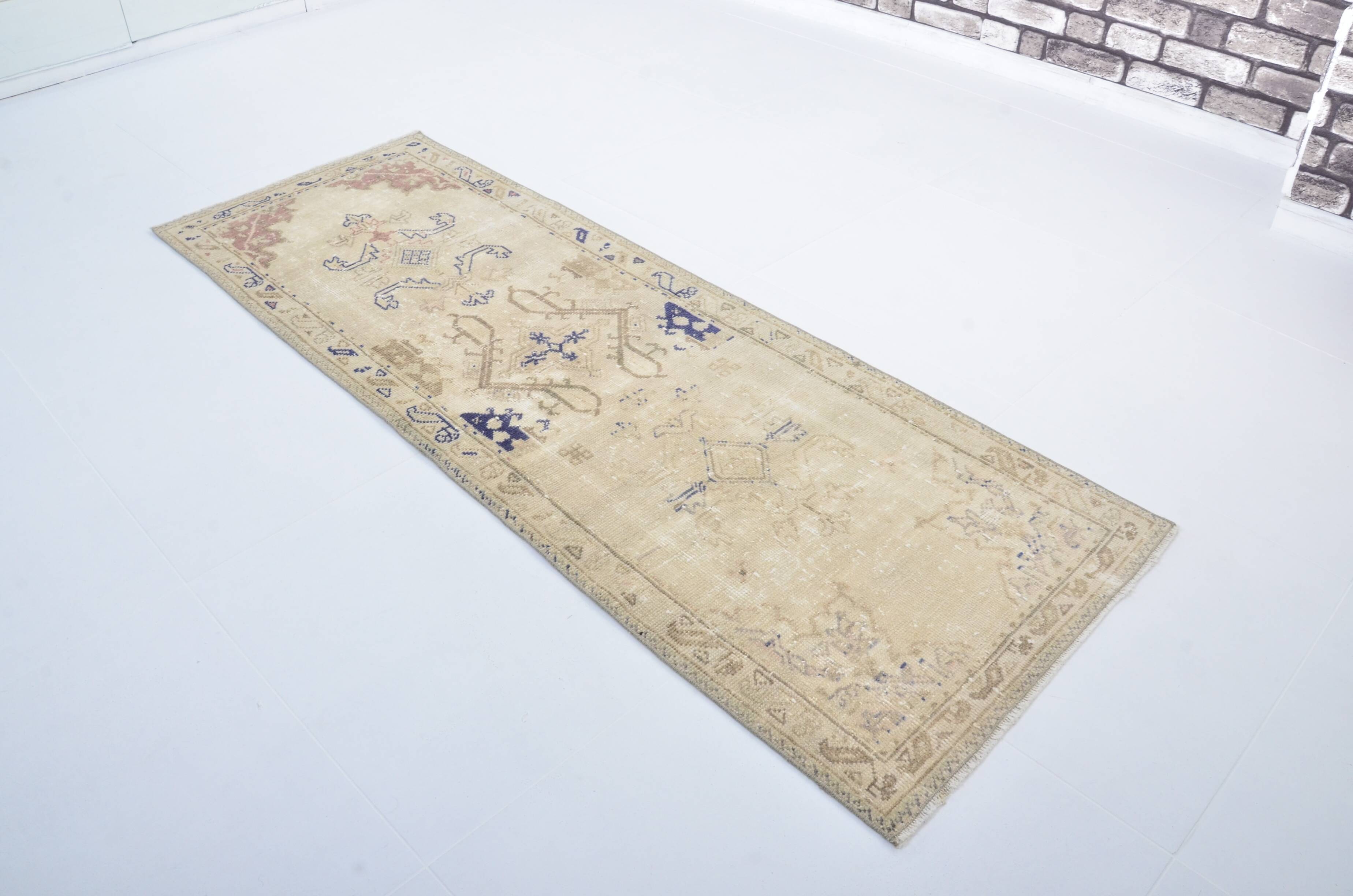 Decorative Oushak Vintage Wool Rug sku 3319