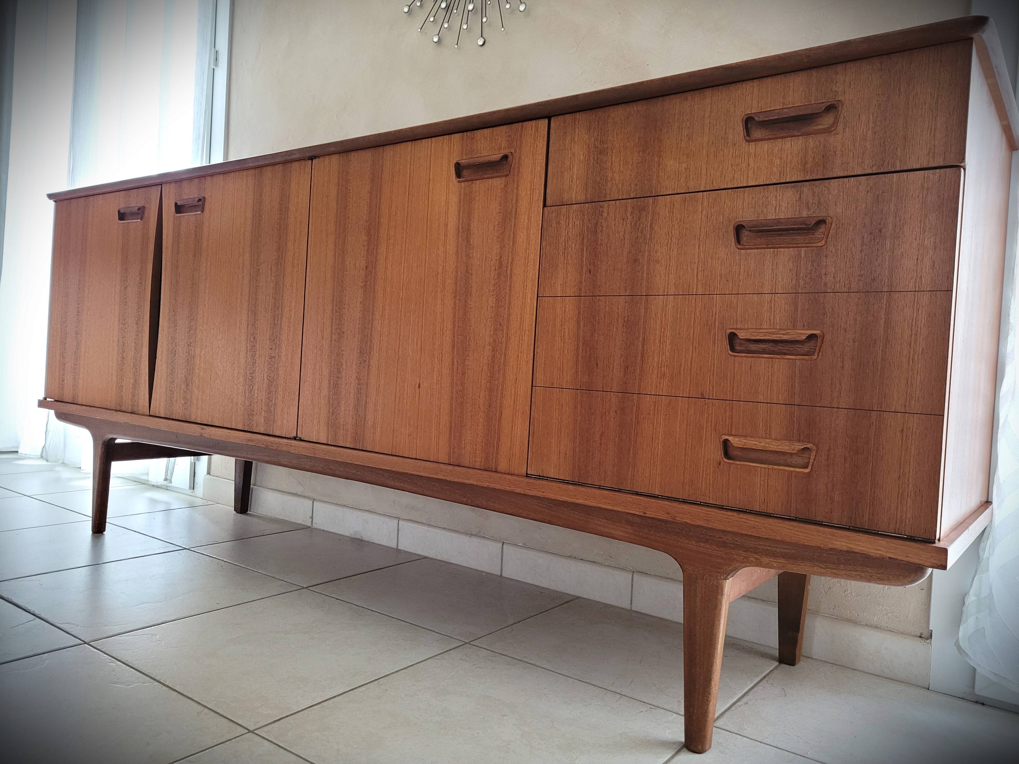 Scandinavian design teak sideboard LB France