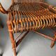 Paire de fauteuils en rotin 1930