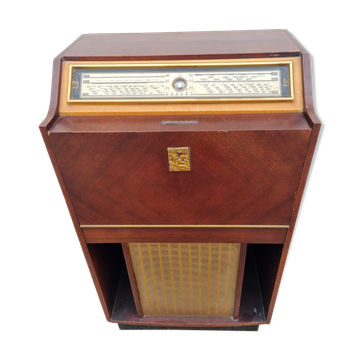 Meuble hi-fi la voix de son maître de 1940/50