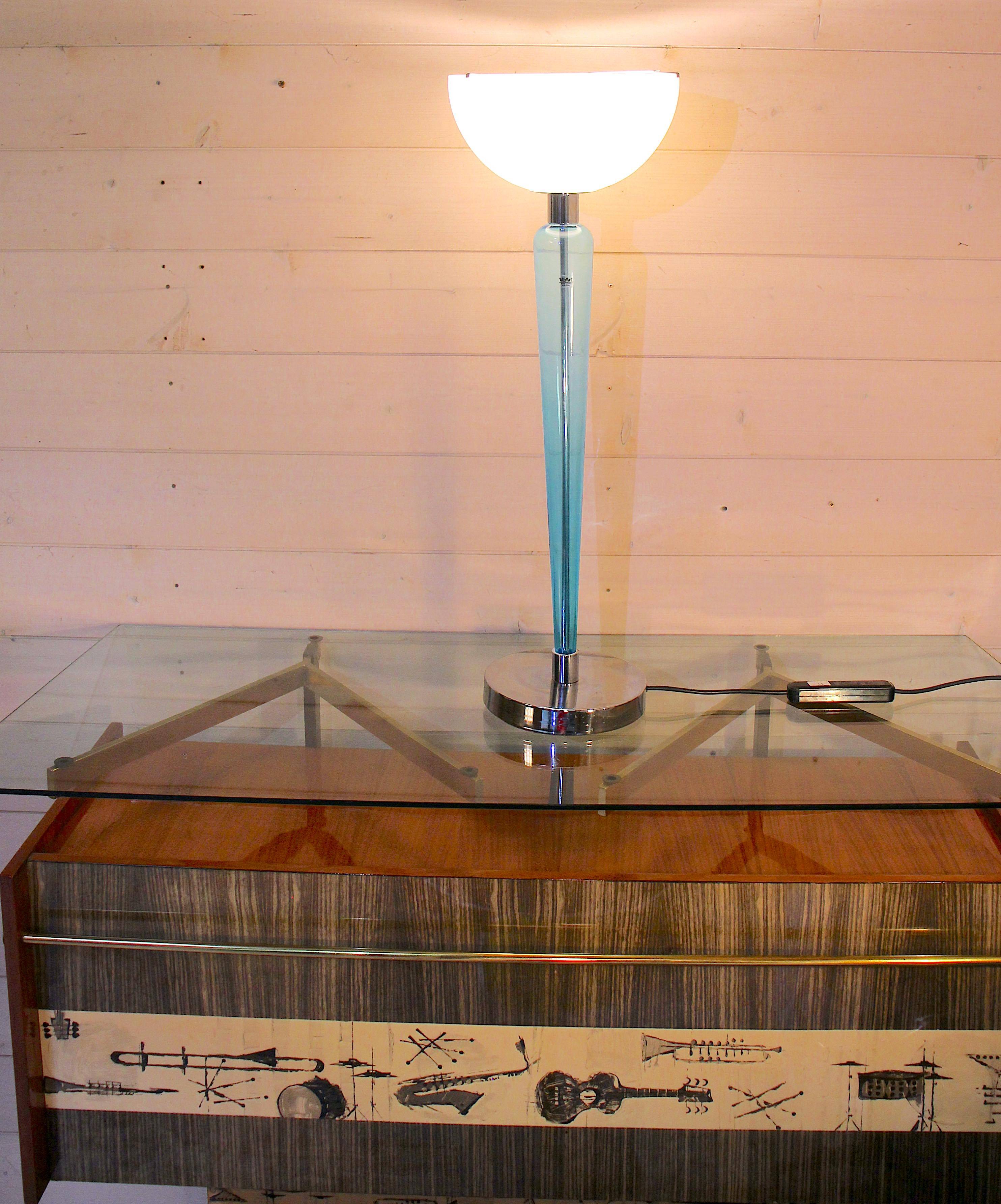 Artemide, Blown Glass Table Lamp by Jeannot Cerutti for VeArt, Italy