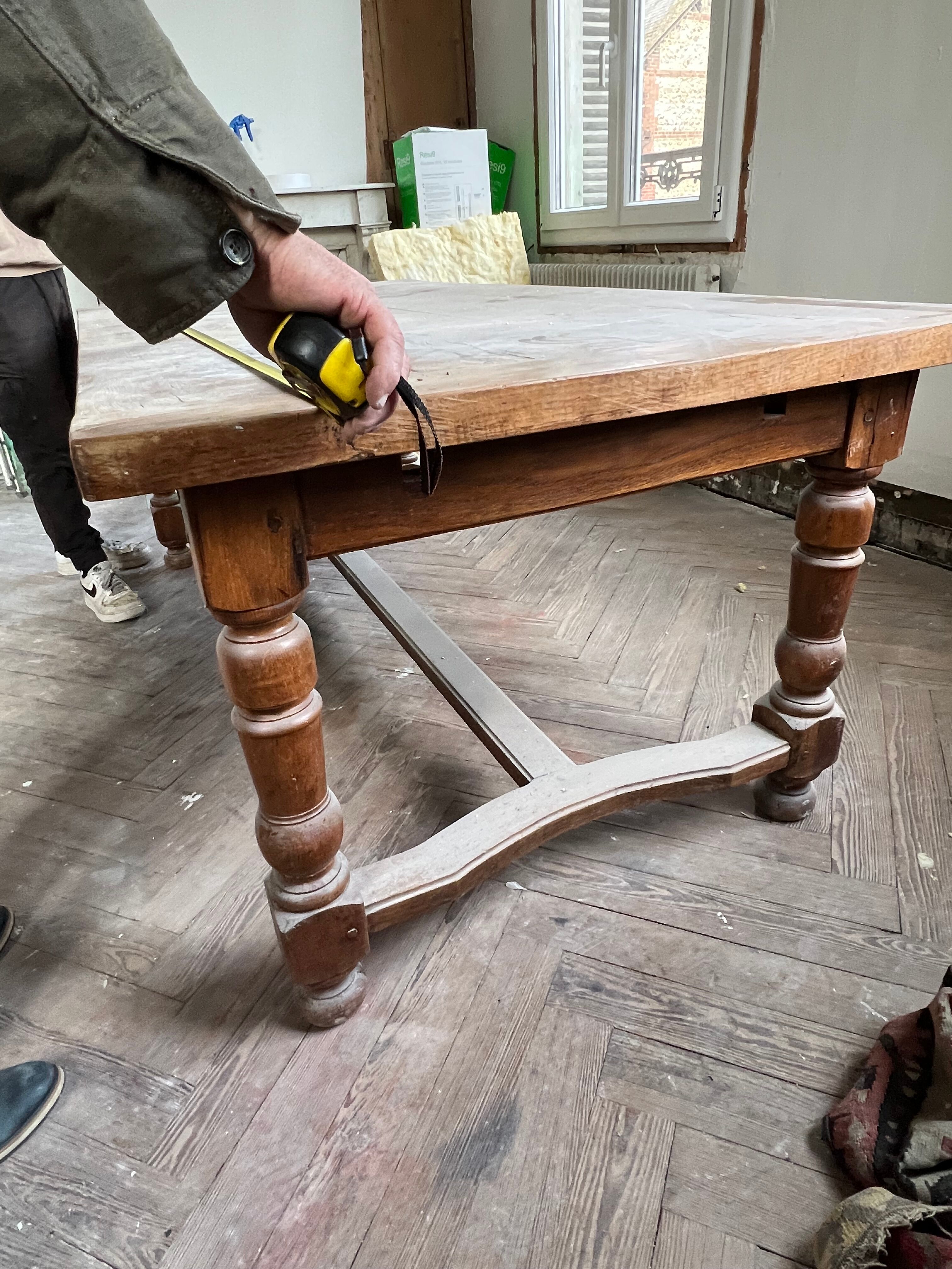 Old farmhouse table