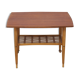Scandinavian side table, in teak, by Alberts Tibro.
