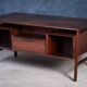 Rosewood desk by Gunni Omann for Omann Jun Møbelfabrik, 1960s