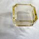 Baccarat Art Deco crystal square ashtray