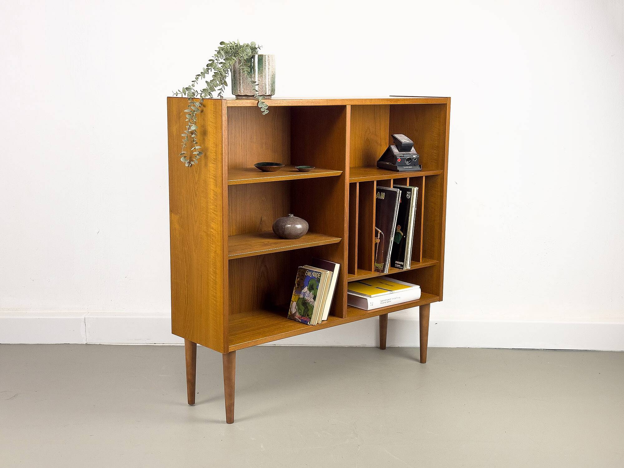 Vintage Danish Teak Bookshelf by Carlo Jensen for Hundevad & Co., 1960s