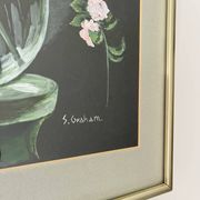 Vintage Still Life Painting of Flowers