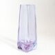 Art Deco vase, alexandrite glass, crystal, Moser, Czechoslovakia, 1930s