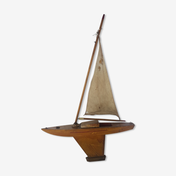 Ancient basin sailboat
