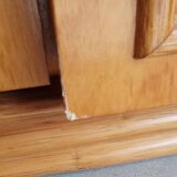 Rattan wardrobe
