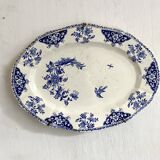 Large antique decorative Gien platter