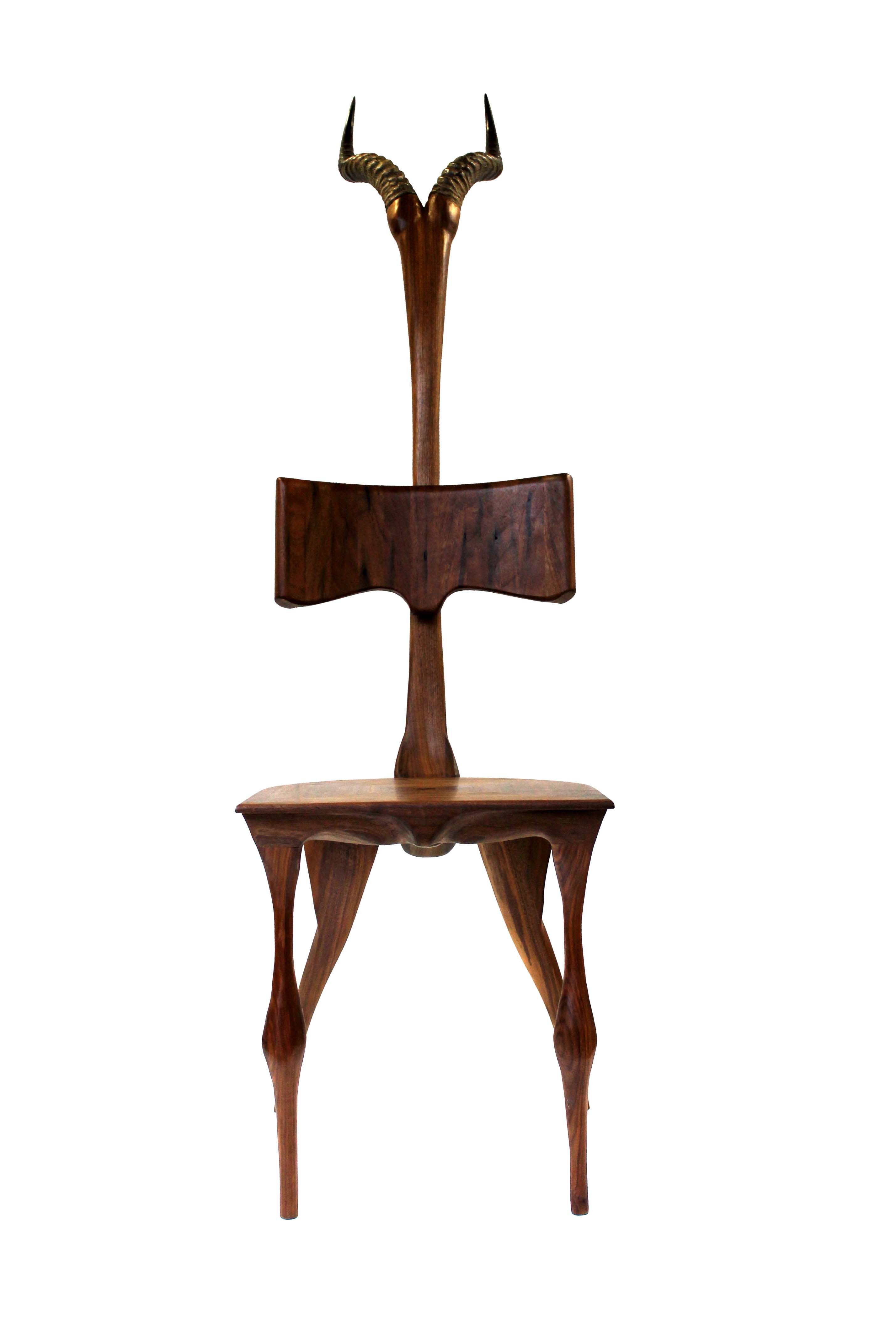 Chaise antilope par Jacques Sarphatie, 2014