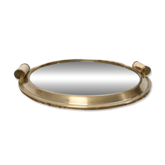 Art Deco mirrored tray