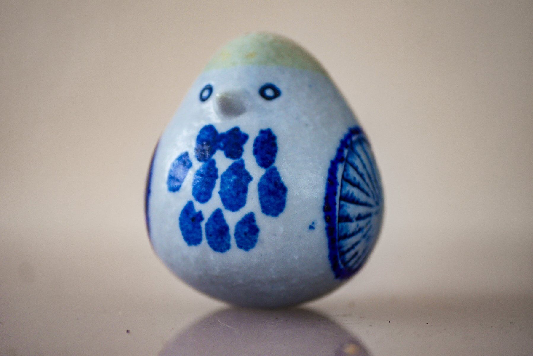 Figurine d'oiseau par Lisa Larson, Suède, 1964
