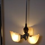 Art Deco chandelier Czechoslovakia 1930