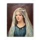 Tableau HST Madone Sainbte vierge fin XIX° signé Chiery pour restauration