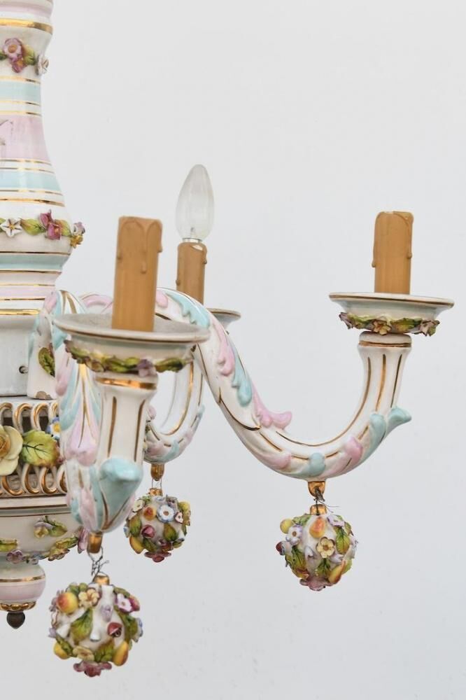 Porcelain chandelier