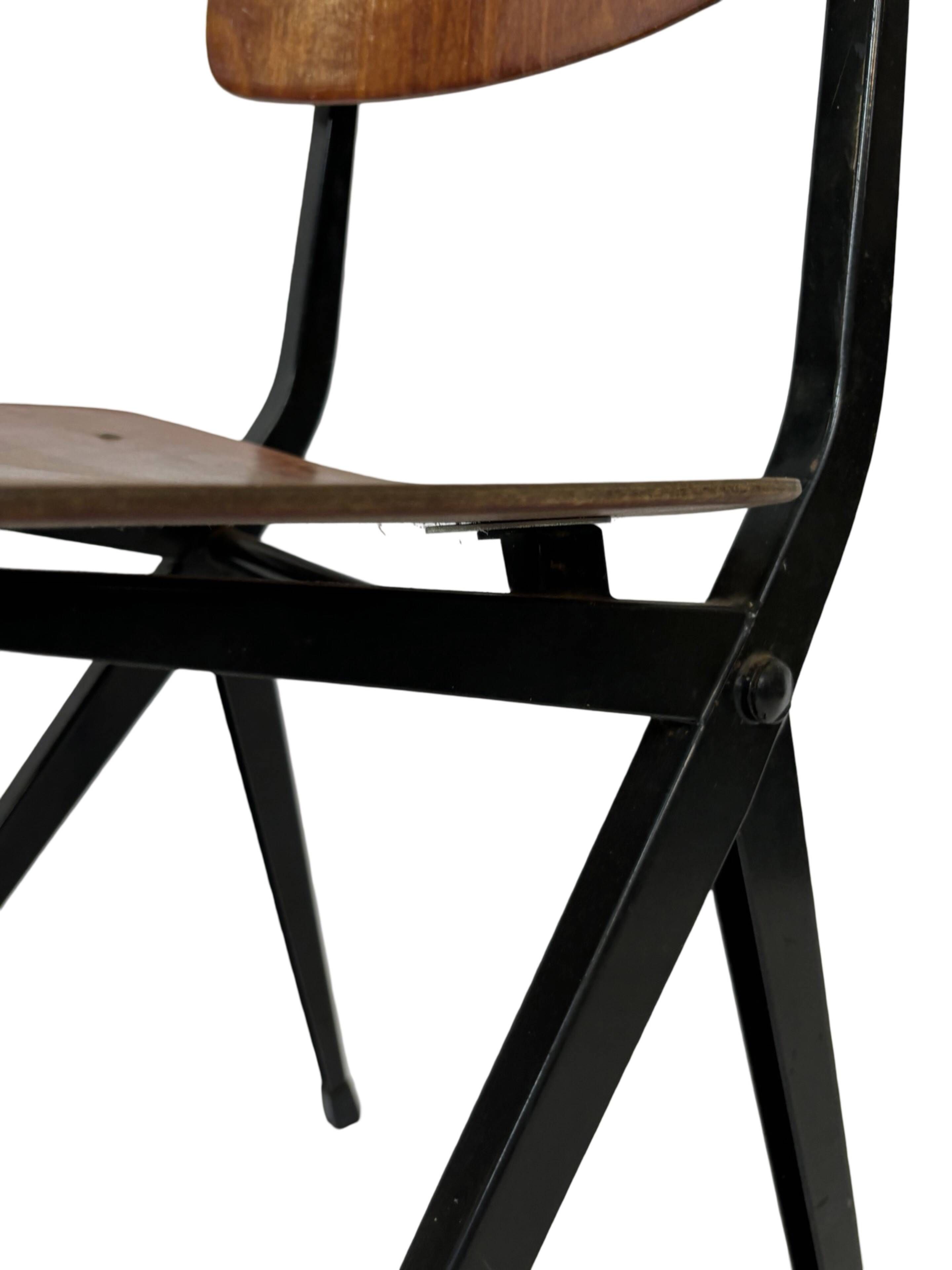 Mid Century Spin Chair 102 Ynske Kooistra for Marko Holland School chair