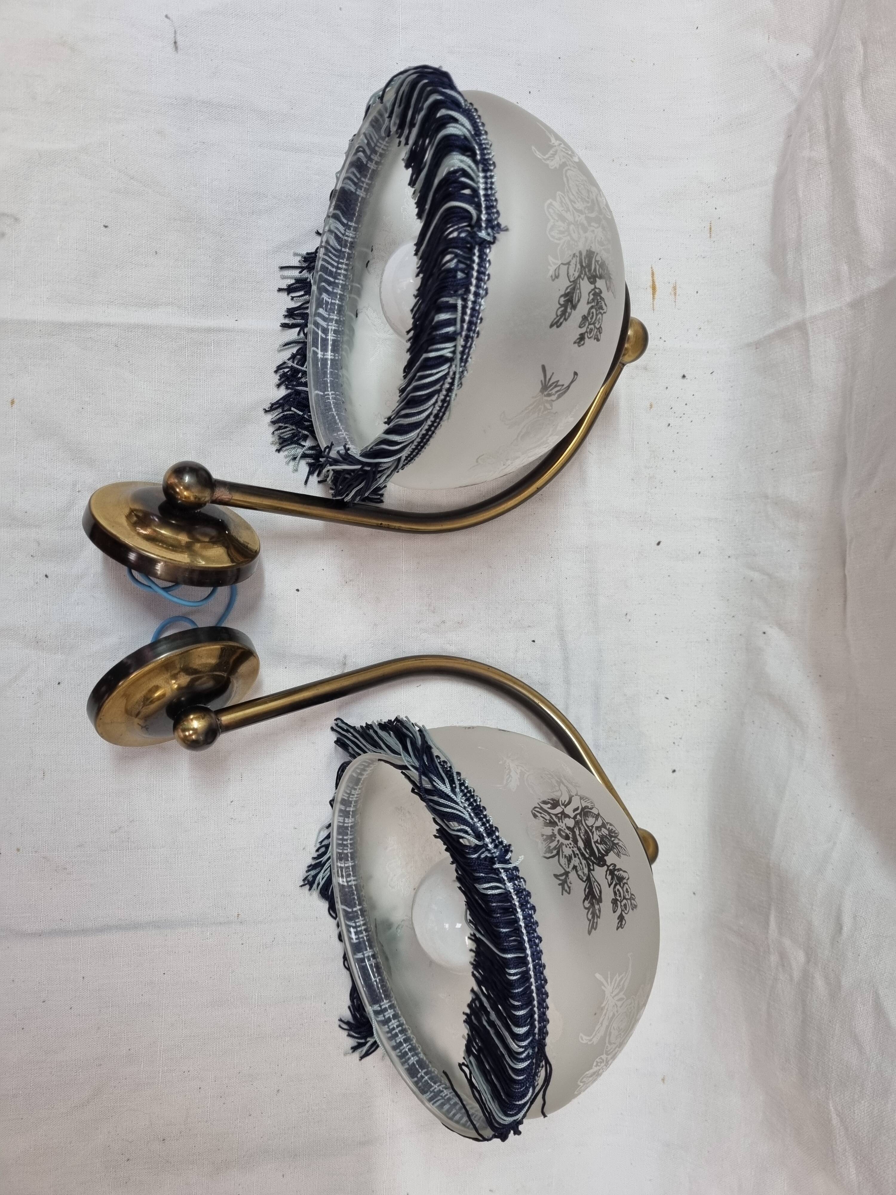 Charleston wall lamps 1970