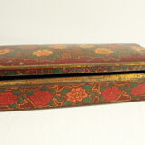 Metal box - floral motifs