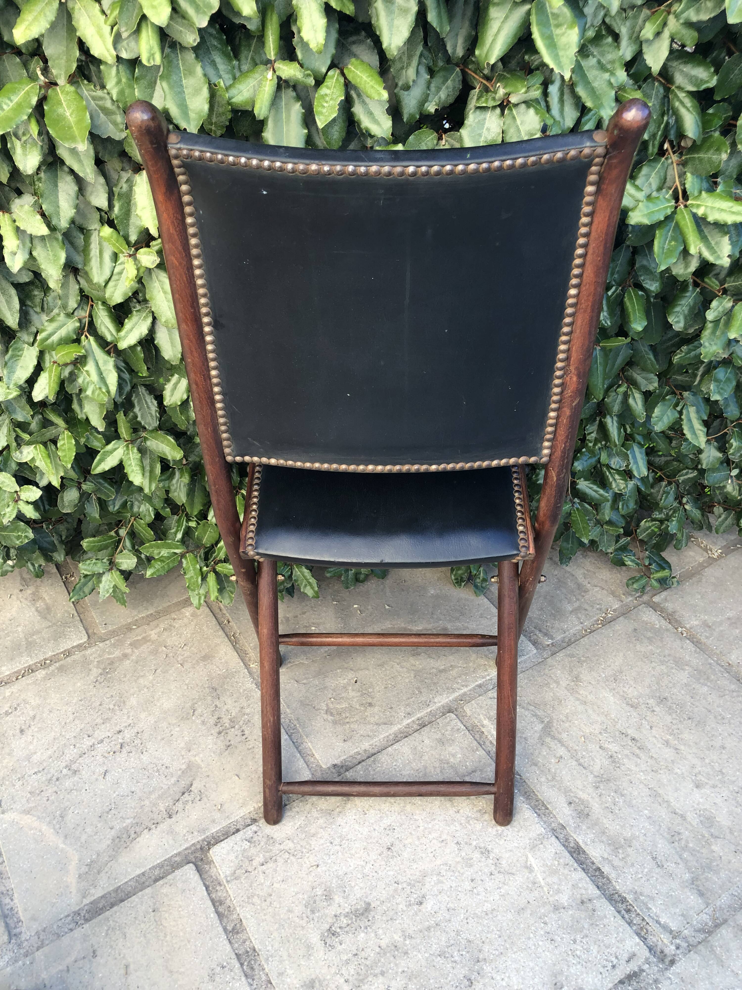 English folding chairs