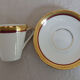 6 coffee cups and porcelain cup Hertel Jacob Bavaria Germany