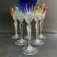 6 Wine Glasses – Double Crystal