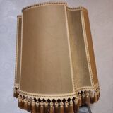 Large velvet lampshade