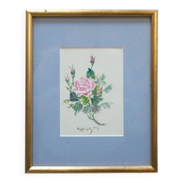 Old painting on paper