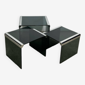 Tables Gigognes Trio T35 par Gallotti & Radice, 1970s