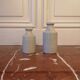 Old Mercury vials from the Dourdon Brothers Paris in sandstone