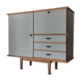 Vintage vaisselier buffet of the 60s