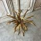 Small golden metal table circa 1960-70