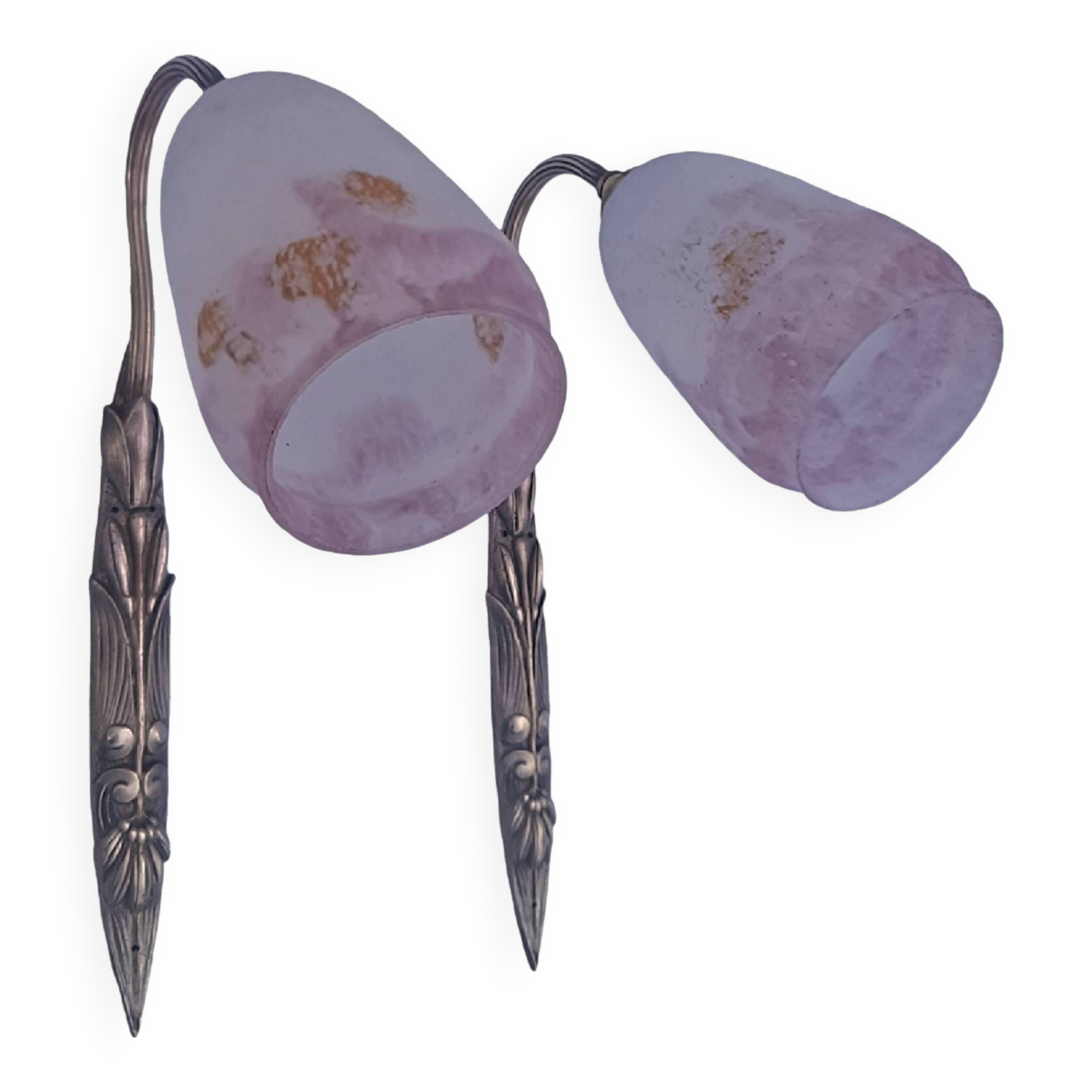 Pair of Art Deco wall sconces