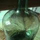 Bonbonne dame jeanne Viresa verre vert