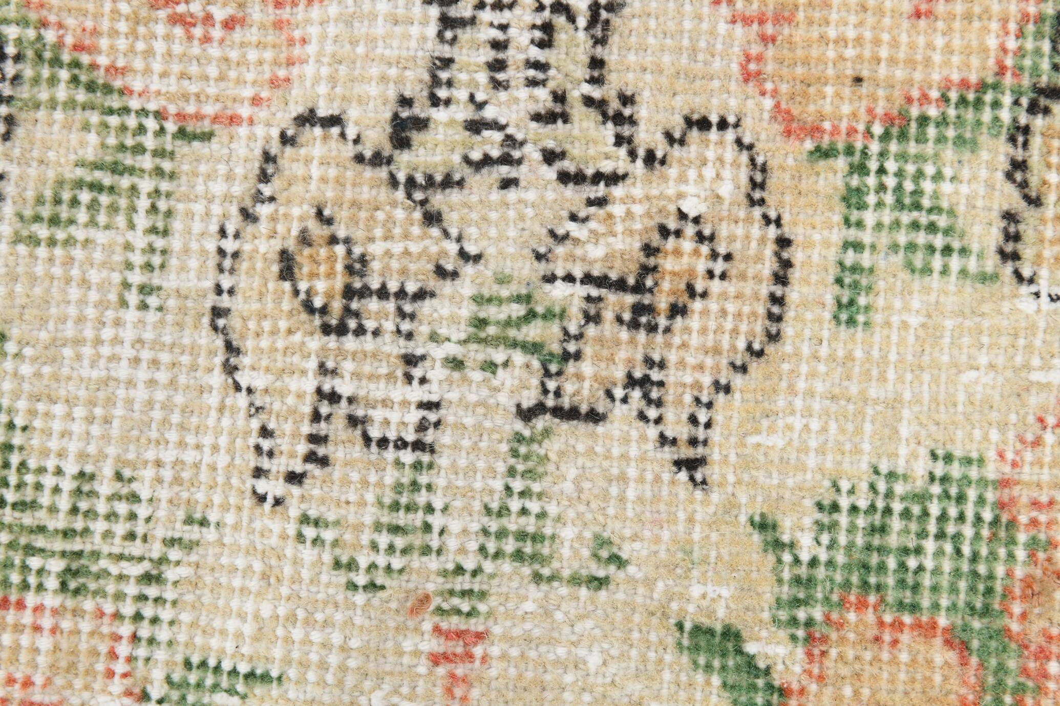 7x10 Floral Persian Rug, 216x295Cm