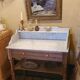 Coiffeuse plateau marbre