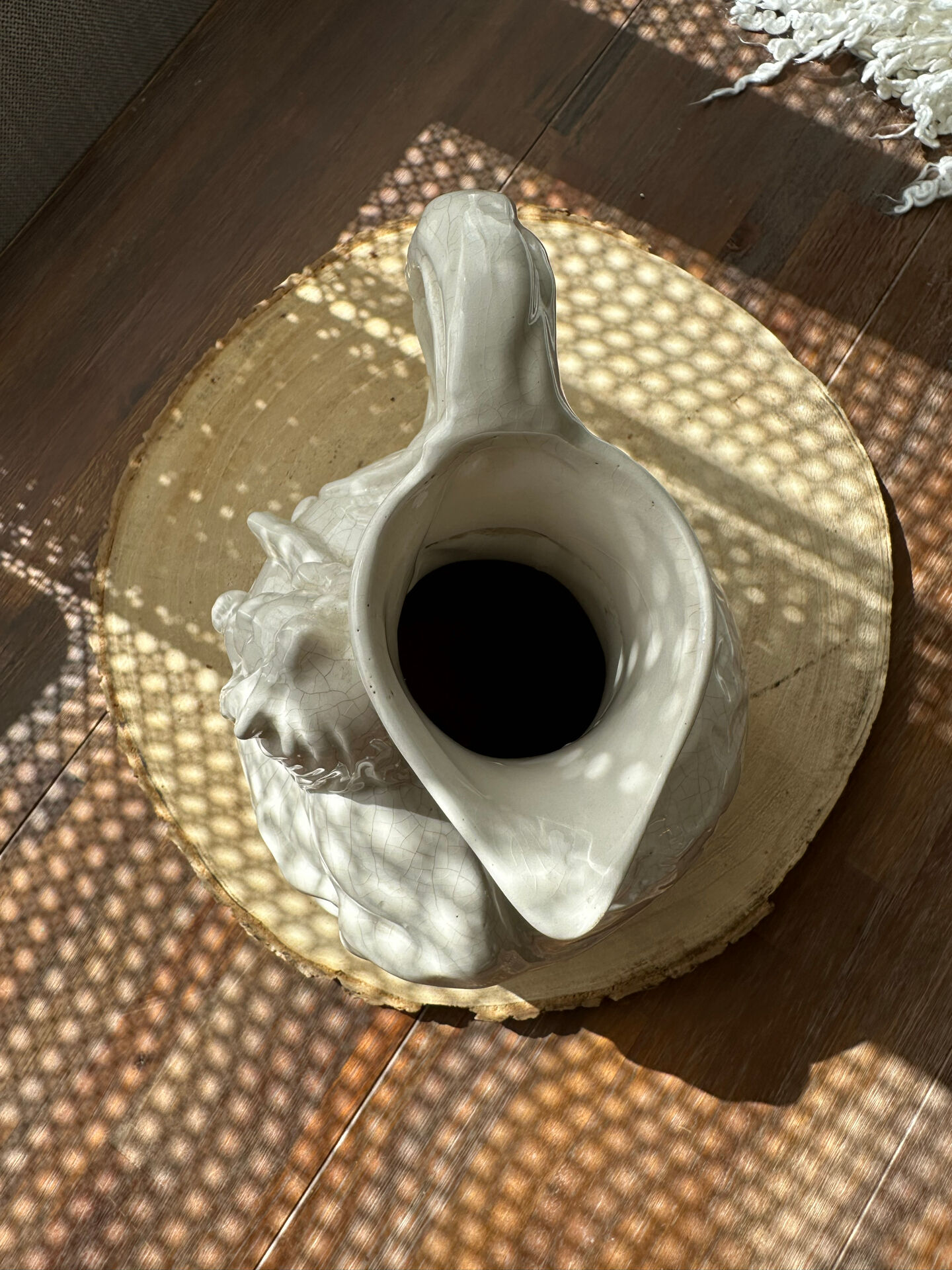 Superb Art Nouveau jug/pitcher/vase in ceramic La Louvière sign