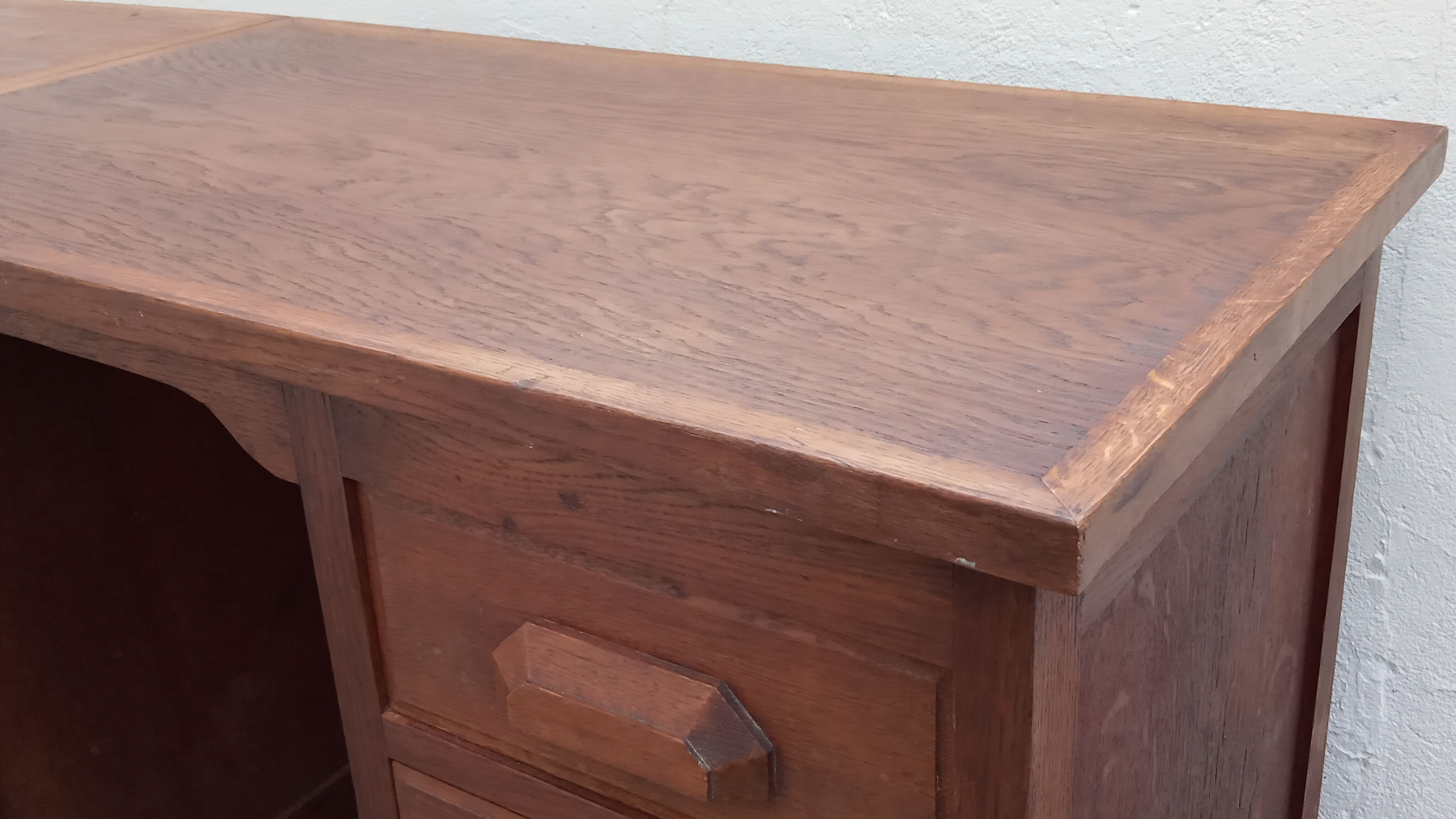 Oak desk 40s/50s