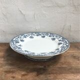 Plat sur piédouche terre de fer  St Amand